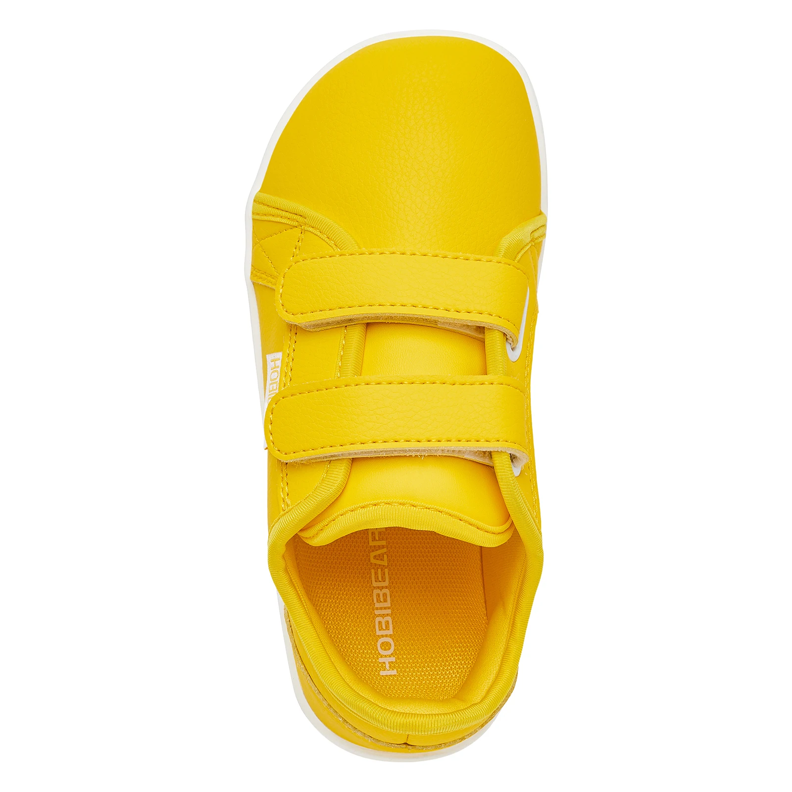 أحذية رياضية HOBIBEAR البسيطة للأطفال حافي القدمين |   حلقة هوك |   حذاء بمقدمة واسعة |   أحذية رياضية من الجلد الصناعي