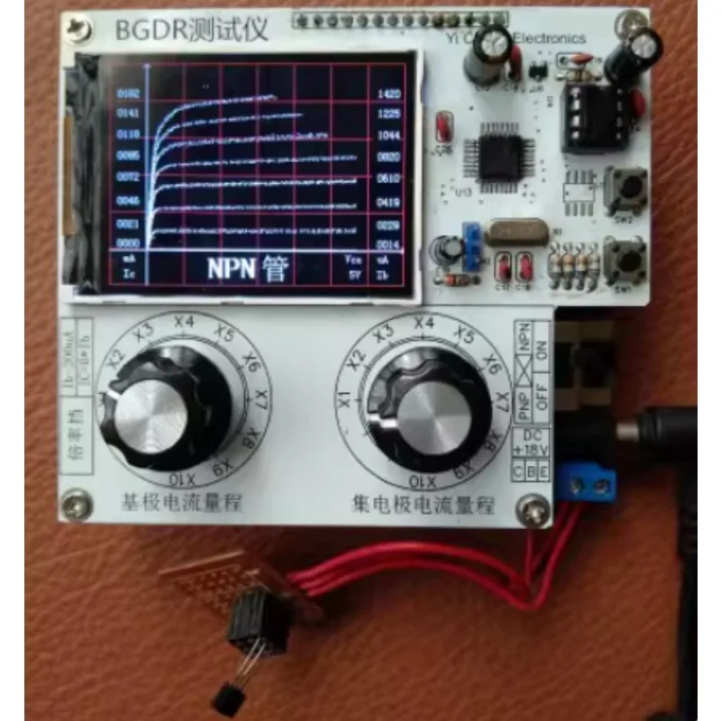 BGDR Tester Transistor Tracer Transistor Characteristic Curve Tester for Triodes Pairing Power Amplifier Debugging