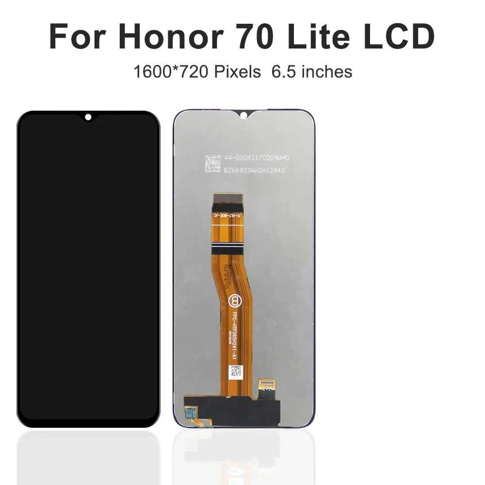 6.5\'\' Screen For Huawei Honor X6 X6S X8 5G / 70 Lite LCD Display Touch Panel VNE-LX1 VNE-LX3 Replacement with Free Tools Glue