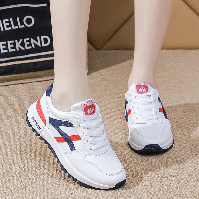 

Women Shoes Breathable All-match Mesh Shoes Casual Sports Trendy Shoes Female Wear-resistant Running Shoes for Women