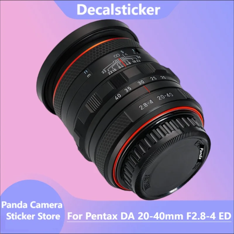 

Decal Skin For Pentax DA 20-40mm F2.8-4 ED Camera Lens Sticker Vinyl Wrap Film Protector Coat PENTAX HD DA 20-40mmF2.8-4 ED