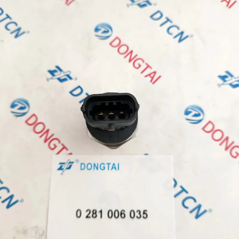 

BOSCCH DIESEL FUEL RAIL PUMP PRESSURE SENSOR 0281006035, 0 281 006 035 For KIA 2.0 2.2 3.0 CRDi