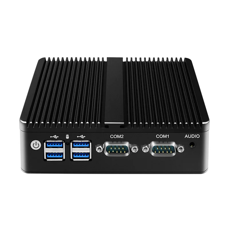 Nuevo Mini ordenador Industrial de doble red serie Intel Celeron J4125 procesador de cuatro núcleos DDR3 SSD integrado N2840 J1900 Micro AU