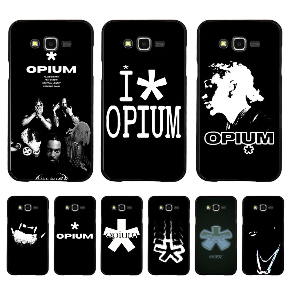 O-Opium Rap Playboi Carti Phone Case For Samsung J 7 plus 7core J7 neo J6 plus prime J6 J4 J5 Mobile Cover