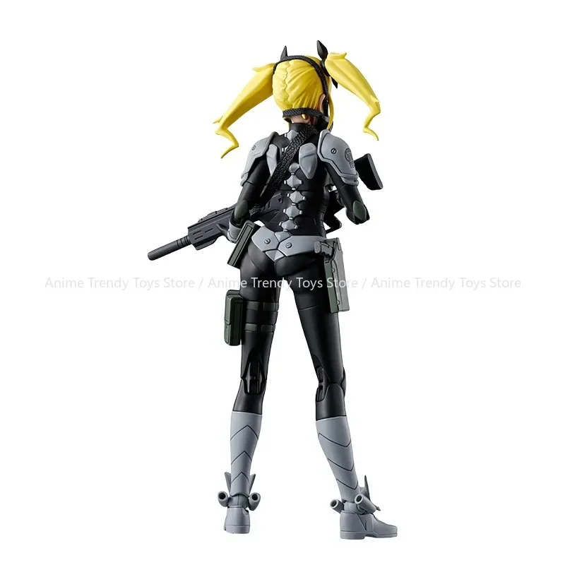 Original Genuine Bandai Anime Kaiju No.8 KIKORU SHINOMIYA FRS Assembly Model Toys Action Figure Gifts Collectible Ornaments Kids