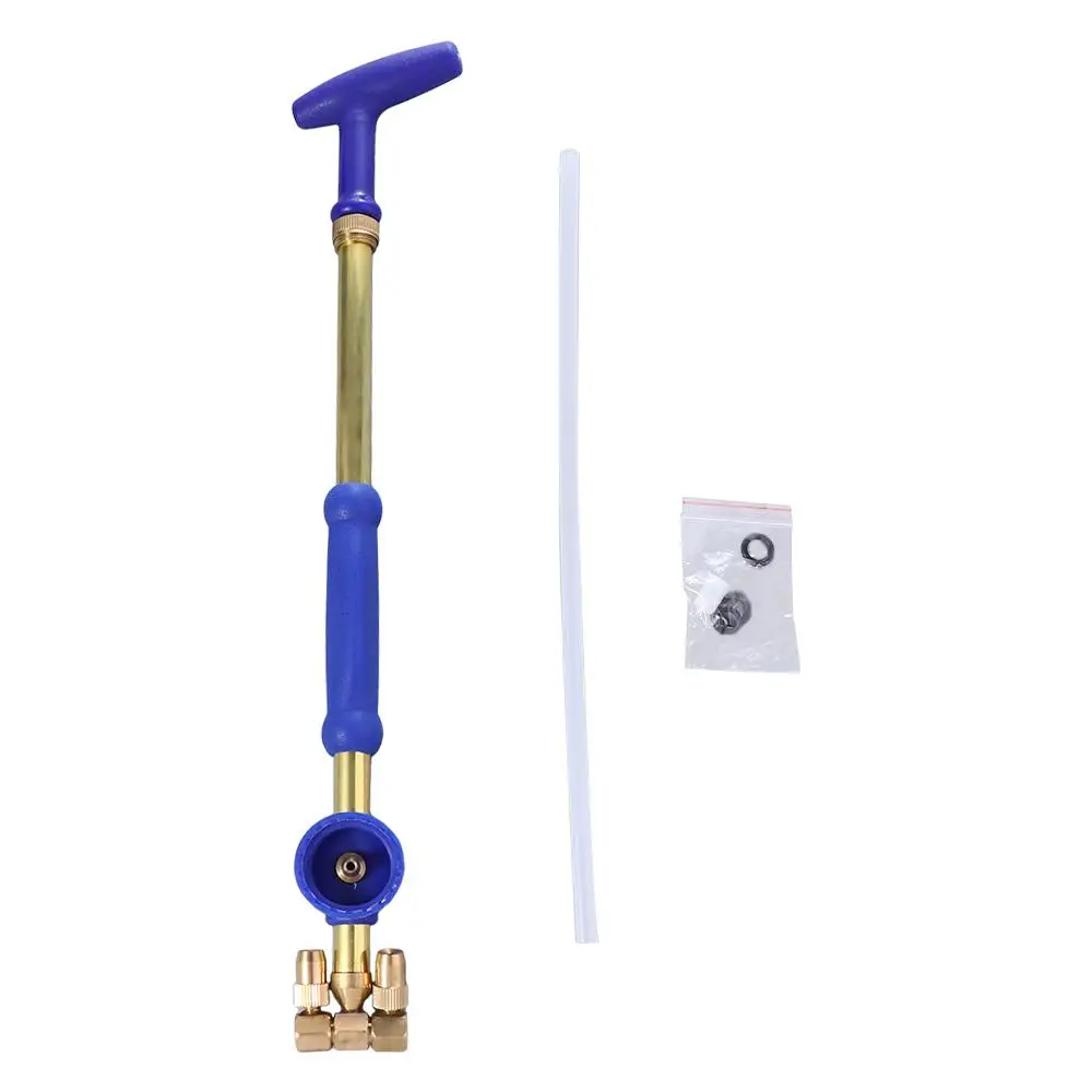 Creative Watering Irrigation Copper Plated Rotating Garden Supplies Double Nozzle Sprayer Double Head Sprayer Wild Sprayer