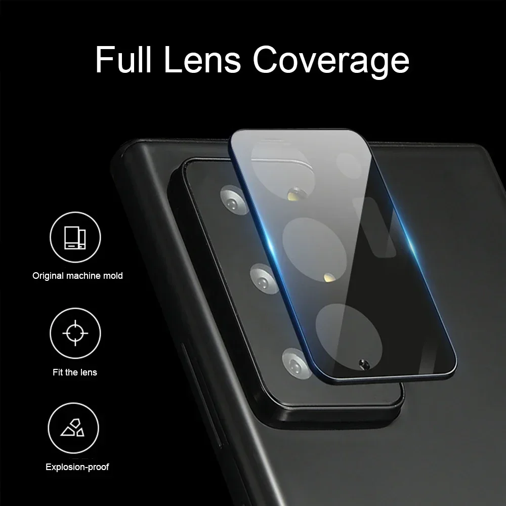 HD Camera Lens Tempered Glass Screen Protector for Samsung Galaxy S20 S21 Plus S22 Ultra Z Fold 3 Flip 3 Note 20 A51 A71 Film