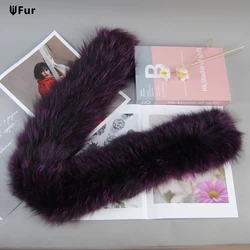 Women’s Scarf Winter Warm Natural Fox Fur Scarf Ring Knit Real Fox Fur Lady Fashion Neckerchief Scarves Women Real Fur Bandana