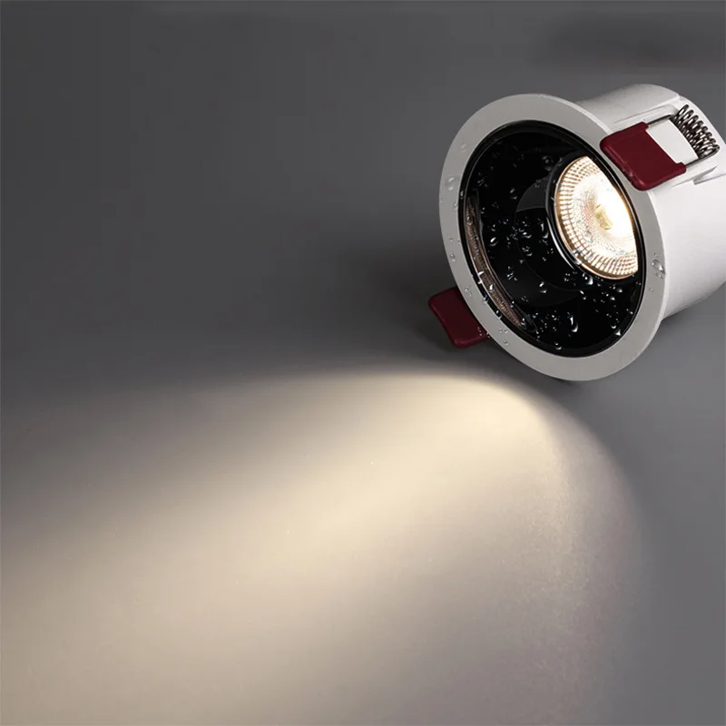 Imagem -04 - Downlight Led à Prova Dágua para Banheiro Holofote Doméstico Anti-embaciamento Anti-respingo Ip65 9w 12w 15w 18w Luz do Céu Vaso Sanitário Chuveiro