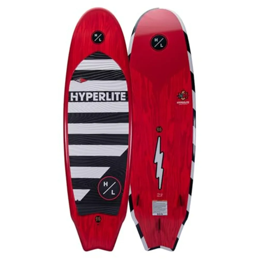 

Landlock Wakesurf Board Forgiving Longboard Style Wakesurf Board for Beginners and Intermediate Riders, Epoxy Construction, Blu