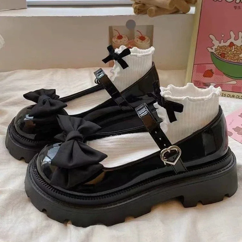 

Children Leather Shoes for Girls 2025 Autumn New Fashion Korean Style Soft Sole Anti-slippery Versatile Princess Mary Jane Shoes