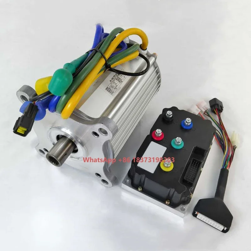 Three Phase 3kW 60V PMSM Motor for EV