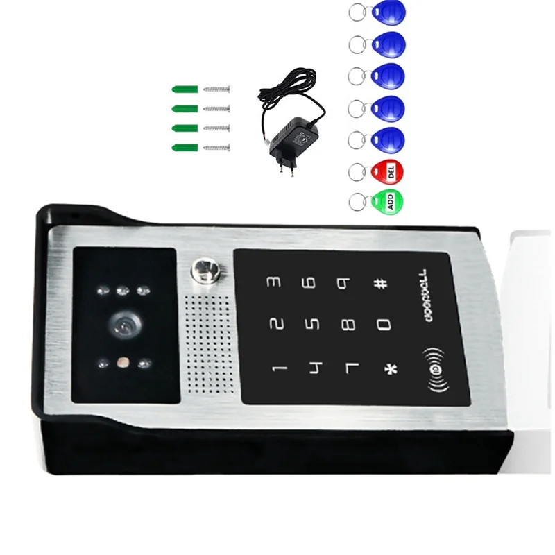 

【HOME TOOLS】Tuya Smart Wifi Video Doorbell System1080p Wireless Video Door Phone Outdoor WIFI Camera RFID Card For Home Apartmen