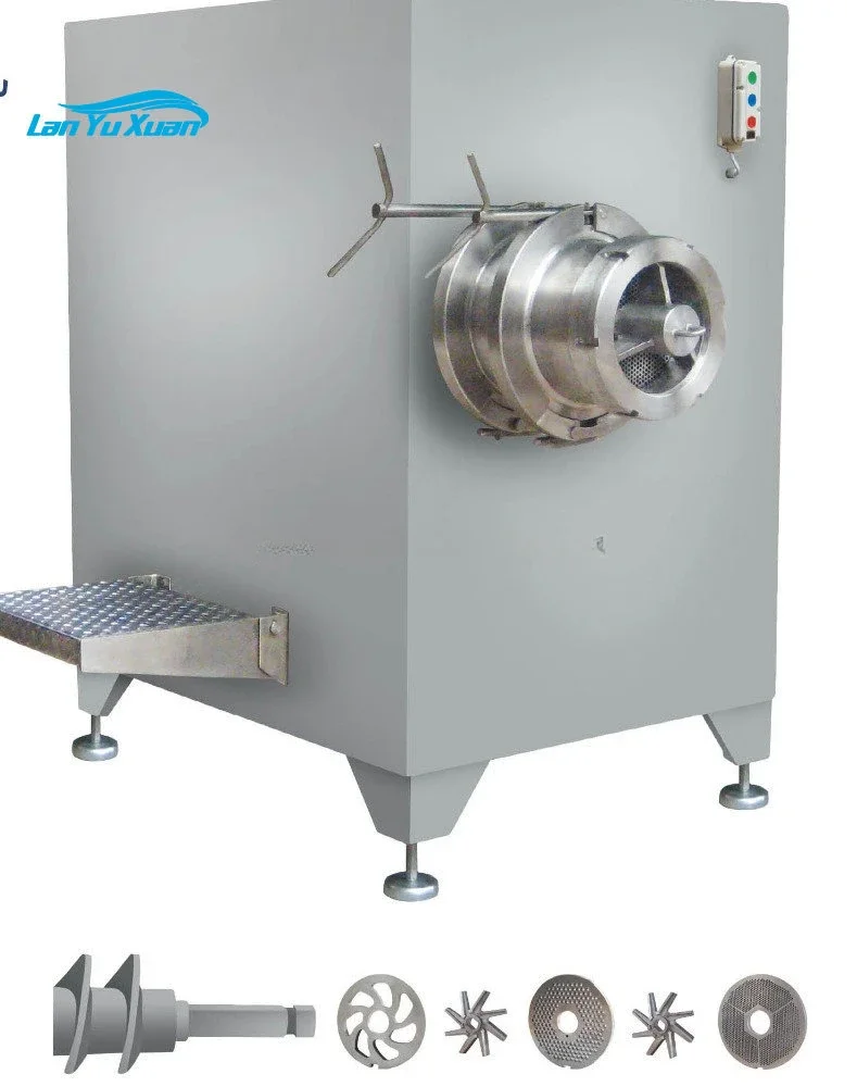 304 stainless steel Industrial Electric Meat Grinder meat mincerr,biggest capacity 4-7tons per hour from China