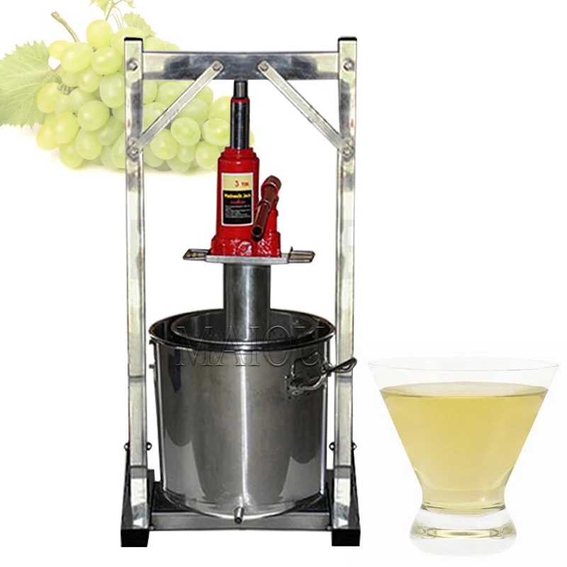 Stainless Steel Juicers Manual Hydraulic Fruit Squeezer Small Honey Grape Blueberry Presser Juicer