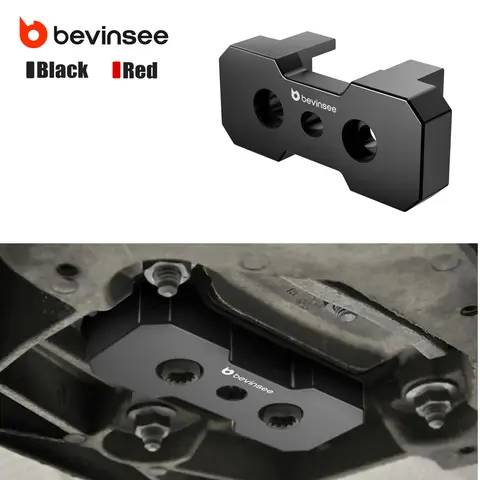 아우디 A4 S4 RS4 A5 S5 RS5 Q5 SQ5 올로드 B8/B8.5용 베빈시 알루미늄 트랜스미션 마운트 인서트