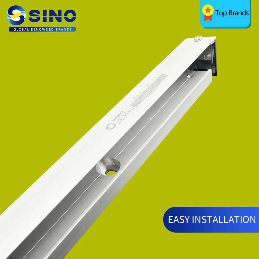 SINO Slim Linear Scale Original Optical Grating Ruler KA-500 70 120 170 220 270 320 370 420 470mm KA500 Small Linear Enceder