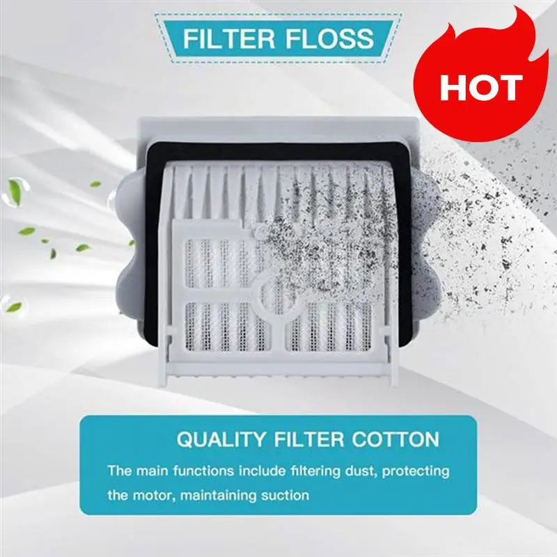A01V-8 قطعة مرشح ل Roborock Flexi Pro /Roborock A20 Pro ملحقات الكناس ملحقات المكنسة الأساسية