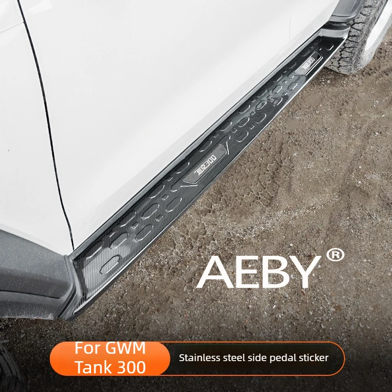 AEBY For GWM Tank 300 2025 Side Steps & Door Sill Plates,Car Side Steps,Running Boards & Scuff Plates,car door sill accessories