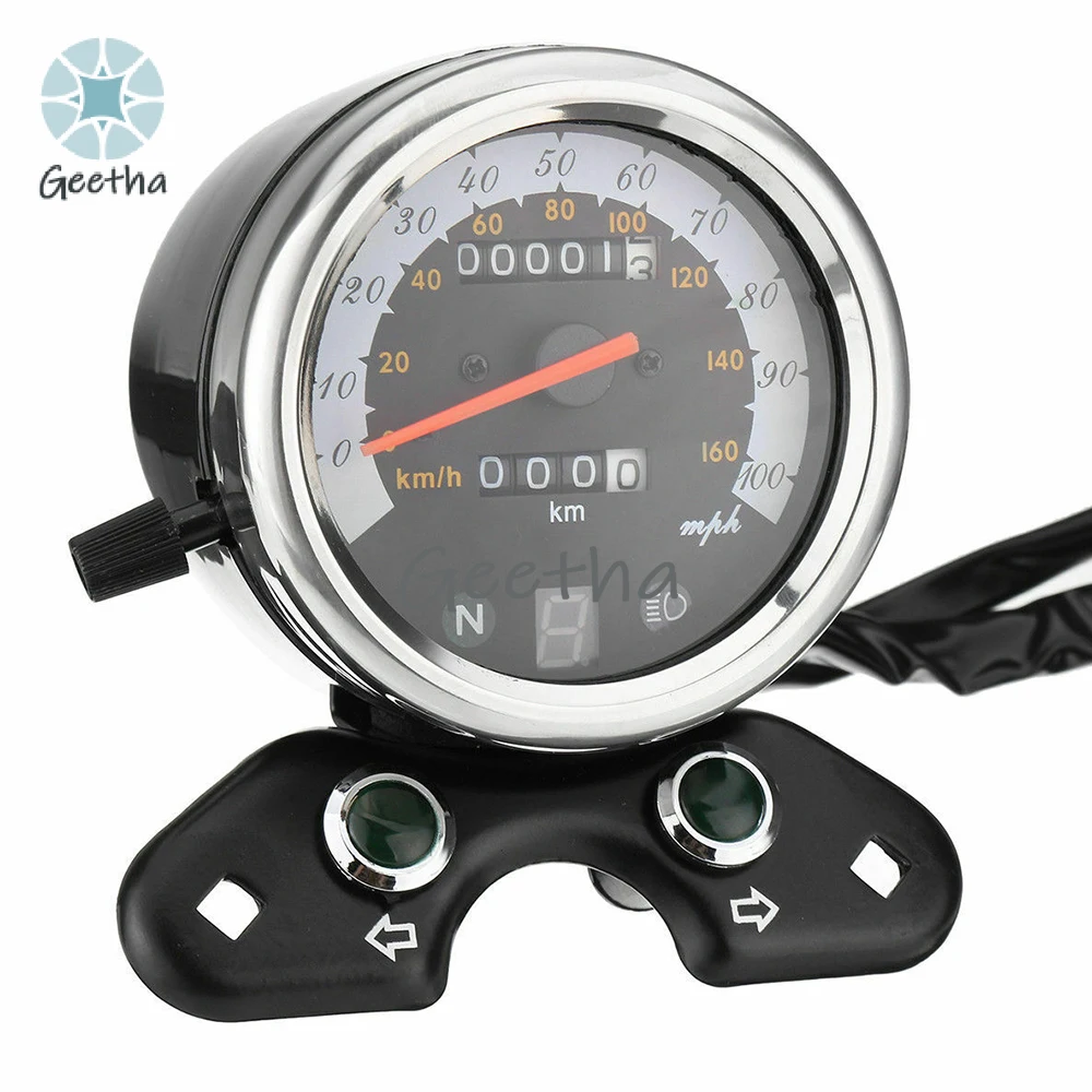 

High Quality Motorcycle Odometer Speedometer Tachometer Speedo Gauge for Suzuki Cafe Racer