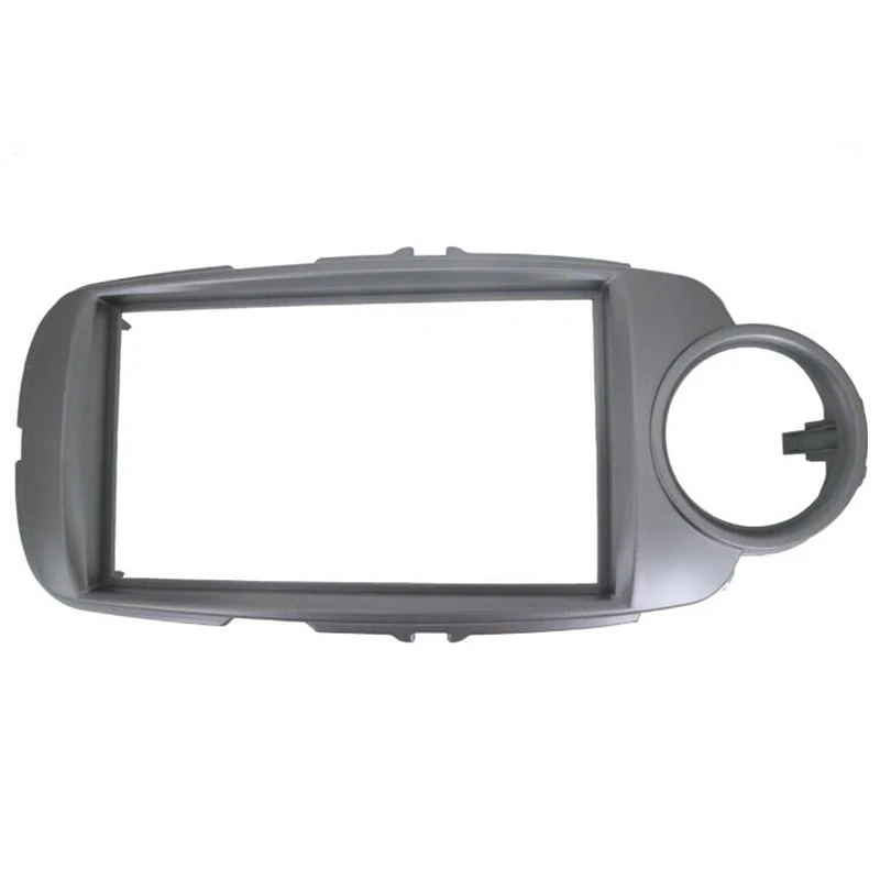 Car Radio Fascia Stereo Frame, Painel Dash, Mount Kit para 2012 Yaris