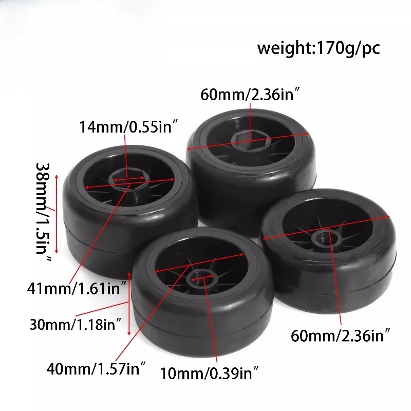 Hot Melt Adhesive Tires Are Upgrade and Modification Parts for 1/10 Tamiya F1 Formula RC Racing Cars