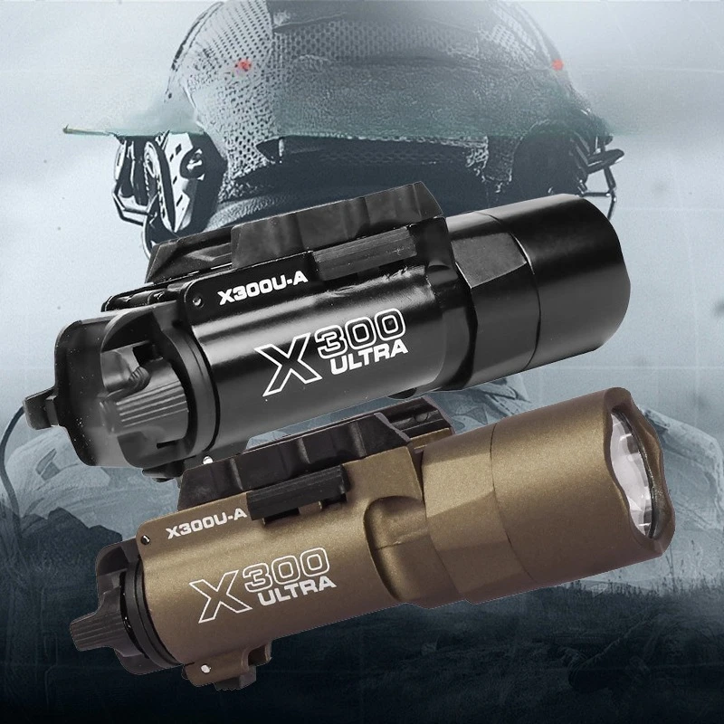 

X300U-A Multi - functional Tactical Light: Fits 20mm Rail, Hunting, CS Matches & Wargames