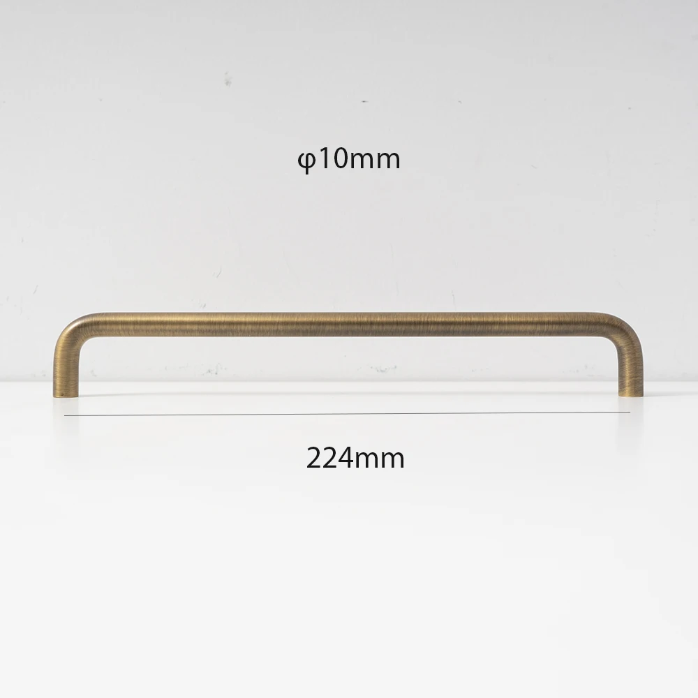 Tinyhob Minimalisme Brons Meubelgrepen Garderobe Keukenkast Garderobe Nachtkastje Kleine kasthandgreep Decoratieve knop - afbeelding 1