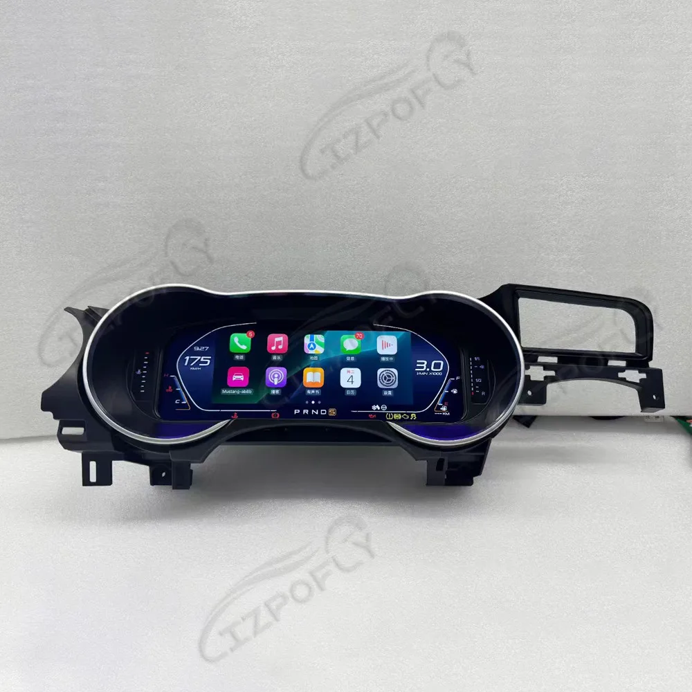 

ЖК-спидометр, приборная панель автомобиля для Ford Mustang 2015-2021, правый привод, цифровой кластер, виртуальный дисплей приборов для кабины