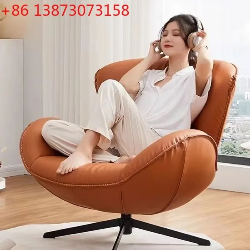Asian Direct Sales Single Living Room Bedroom Light Luxury Household Lazy Backrest Swan Chair