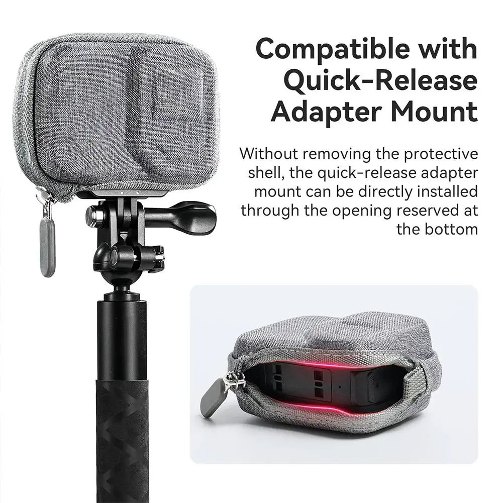 For Insta360 AcePro2/AcePro/Ace Mini Body Storage Bag Outdoor Travel Carrying Case Dust-proof Anti-scratch Protective Shell