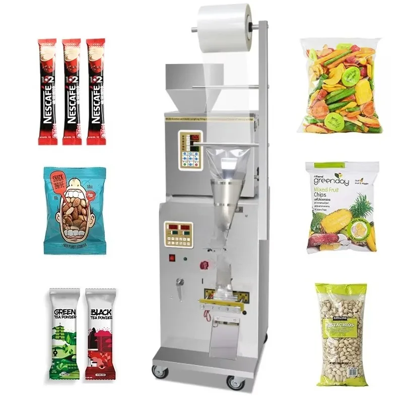

Multifunctional automatic bag packaging machine for powder/liquid/paste/solid tea/potato chips/beverage/food plastic
