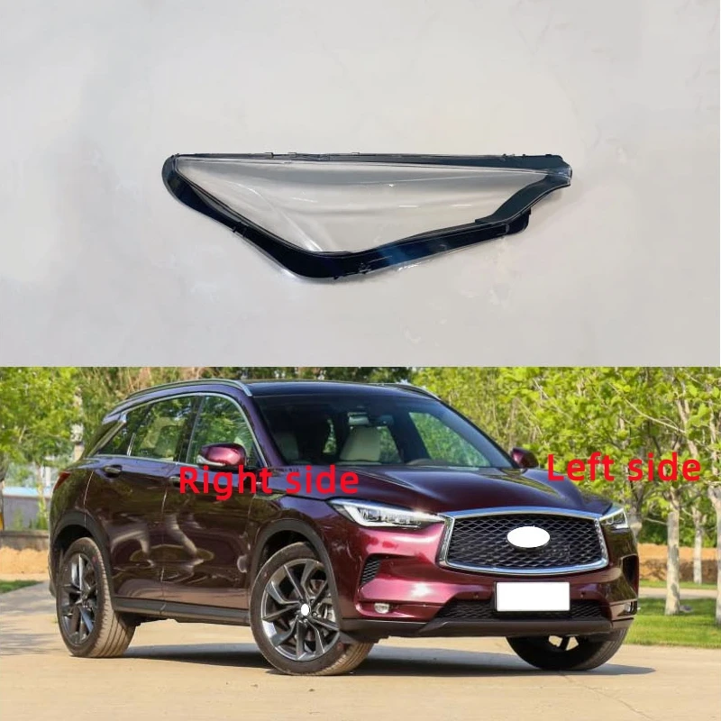 

Для Infiniti QX50 2018 2019 2020 2021 2022 23 корпус фары автомобиля крышка замена абажура линзы фары стекло