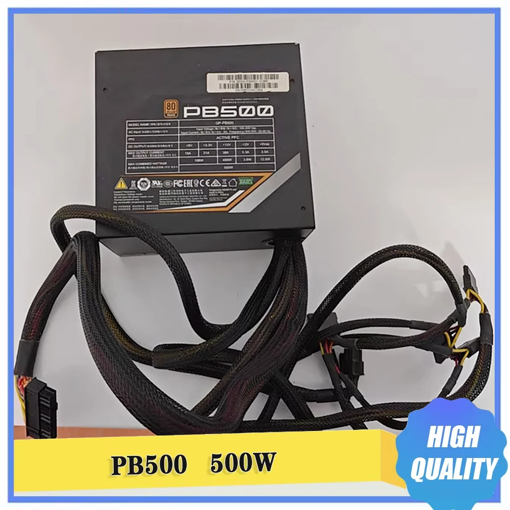 

PB500 500W Active PFC 50-60Hz Form Factor ATX 12V Power Supply