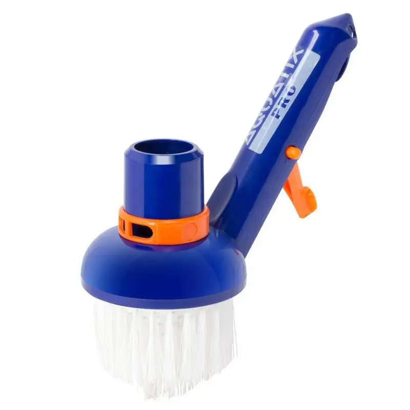 Small Pool Brush Lightweight Pool Corner Clean Brush Handheld Scrub Brush With Fine Bristles For Pool Spa Bathroom Hot Tub And