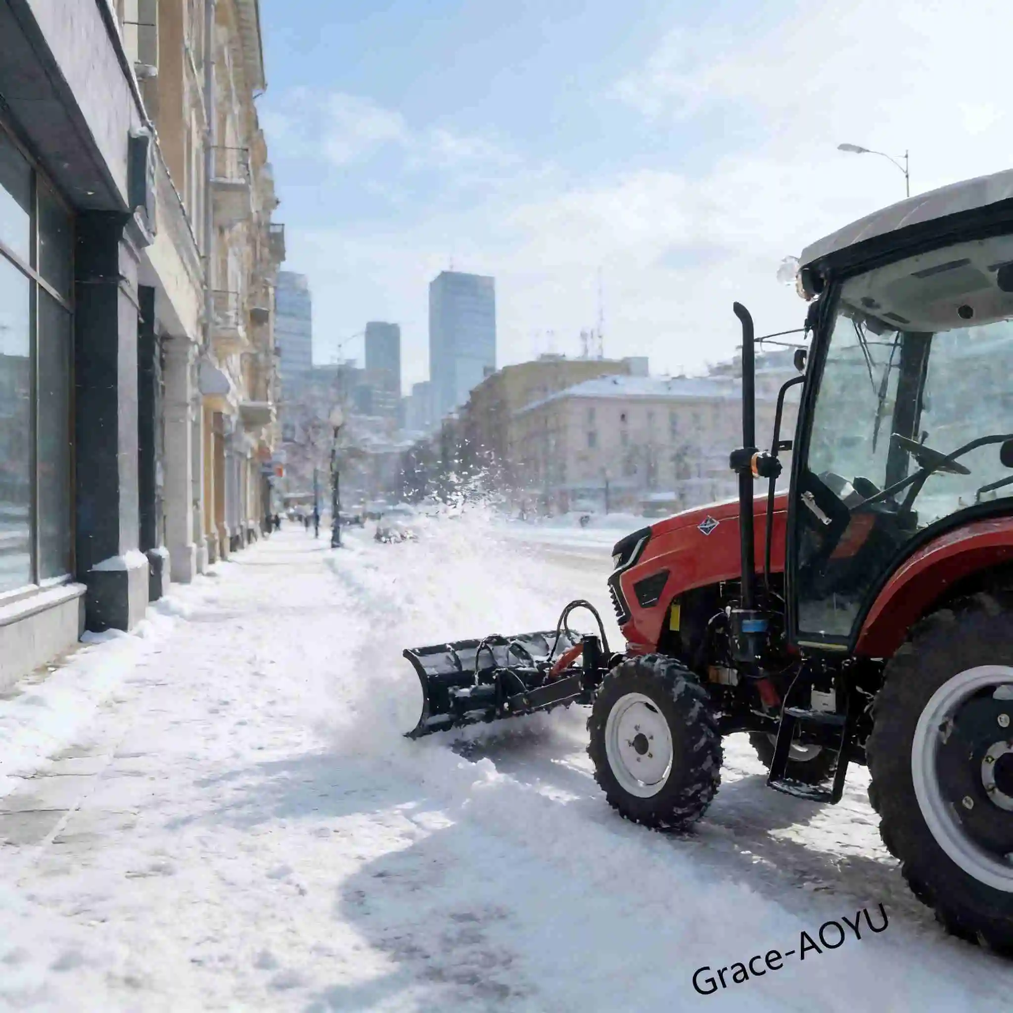 4x4 50-120 hp agricultural tractors for sale, CE certified, and compatible with various agricultural implements.