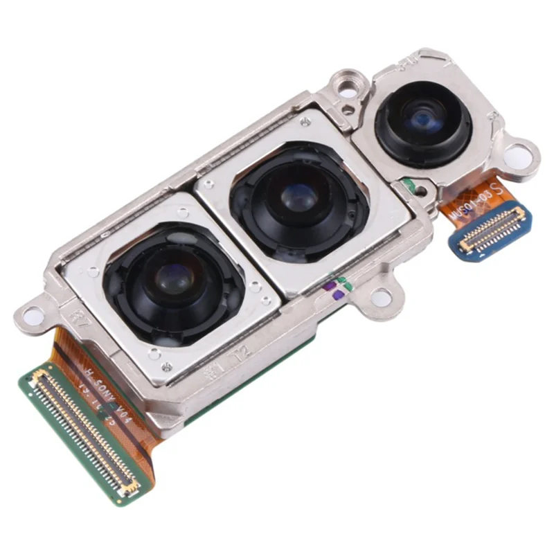 

GROCE-Camera Set For Galaxy S21/S21 5G/S21+ 5G SM-G990U/G991U/G996U US Version Telephoto+Wide+Rear Main Camera Replace