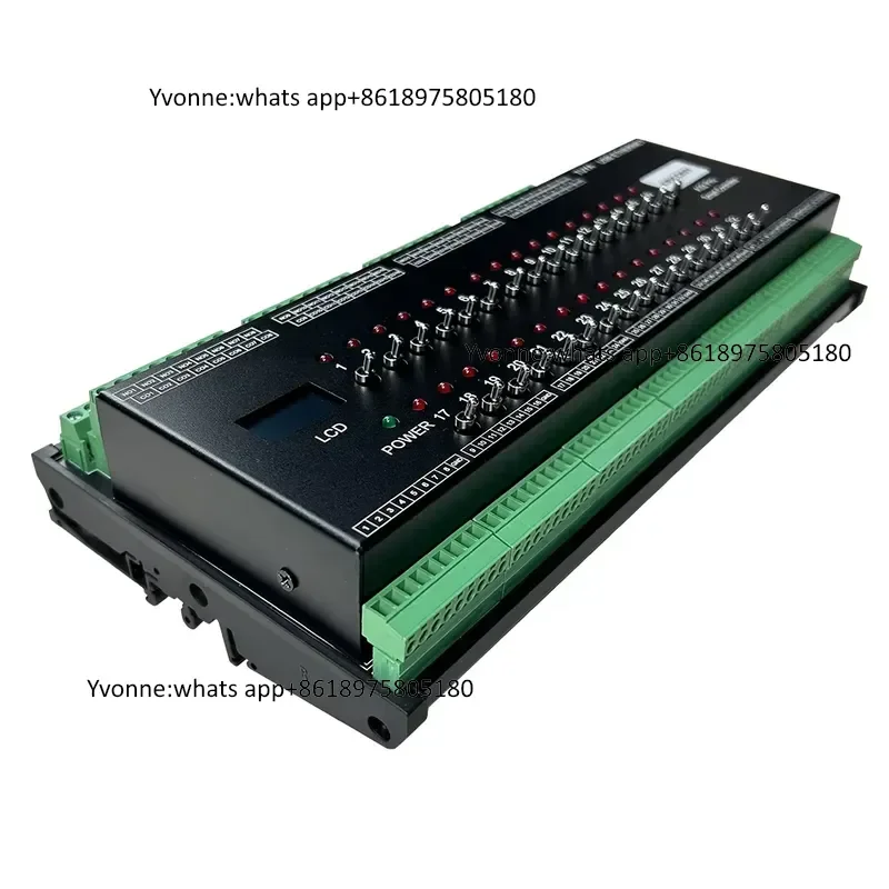 A32 Pro ESP32 Ethernet RS485 4G Relay Module 32CH Relay 2CH Dimmer LCD MQTT HTTP TCP ESPhome Home Assistant IoT Project