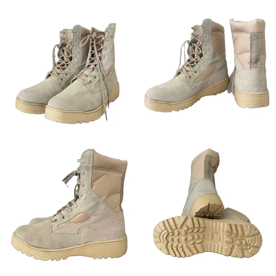 

- outdoor work tool tactical boots large size high-top boots special forces training hiking shoes desert hiking combat N boots