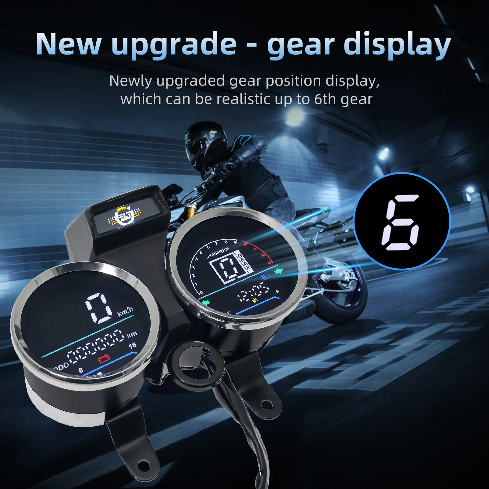 Thumbnail 3 - #40 Trending Motorcycle Speedometers Right Now