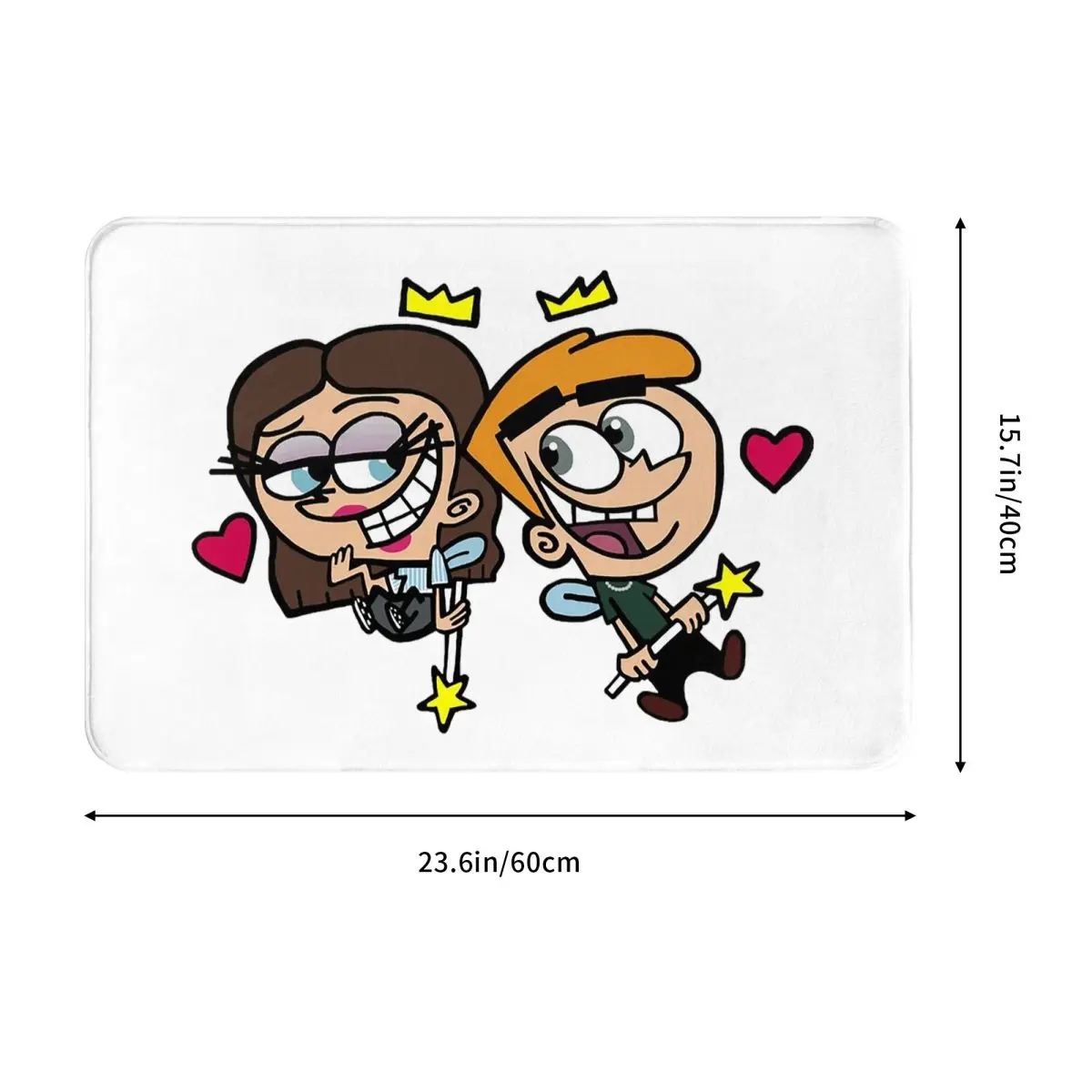 Fairly Oddparents Cosmo Doormat Antiwear Carpet Rug Kitchen Entrance Home Floor Mat for Bedroom Footpad Mats