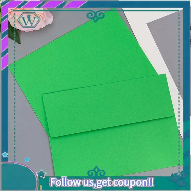 80Pcs Invitation Envelopes For 5.3 X 7.3Inch Cards In Pool, For Invitations, With Peel And Press Seal