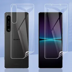 3PCS Matte Hydrogel Film for Sony Xperia 1 5 10 ii iii iv VI VII Soft Screen Protector for Xperia 1 5 V 2023 Pro-I Soft Film