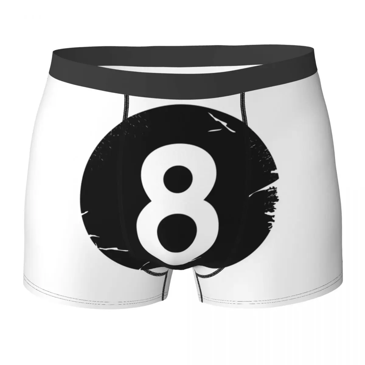 

Трусы-боксеры для мужчин, дышащее нижнее белье, 8 мячей, бильярдный бассейн, подарок для парня