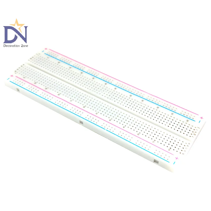 Comprehensive 830 Hole Breadboard, MB-102, DIY, Solder-Free for Versatile Prototyping.