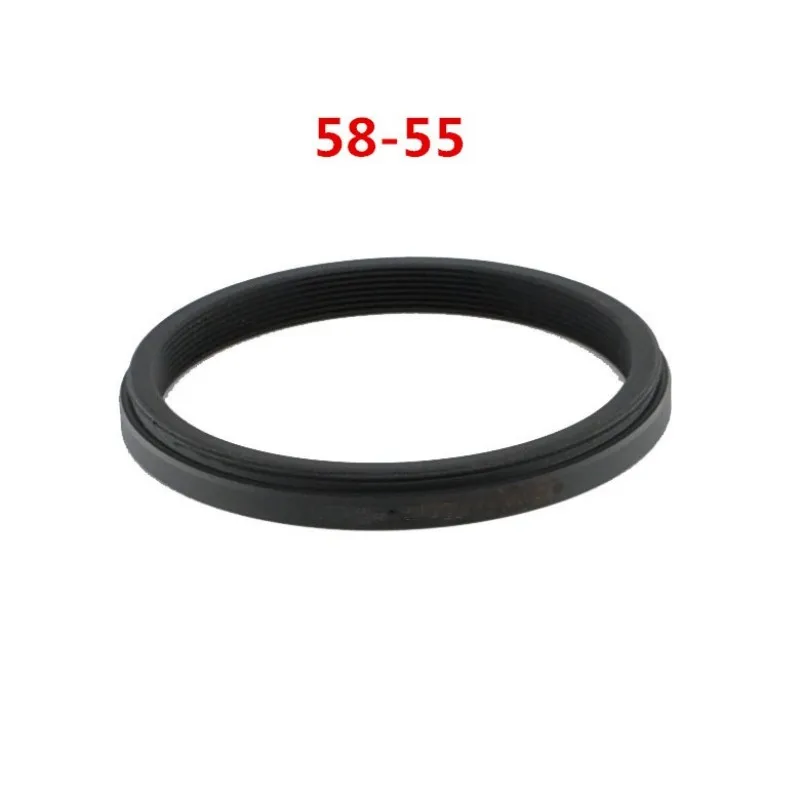 1pcs Metal Step down Rings Lens Adapter Filter Set 82-77 77-72 72-67 67-62 62-58 58-55 55-52 52-49 49-37 58-52mm