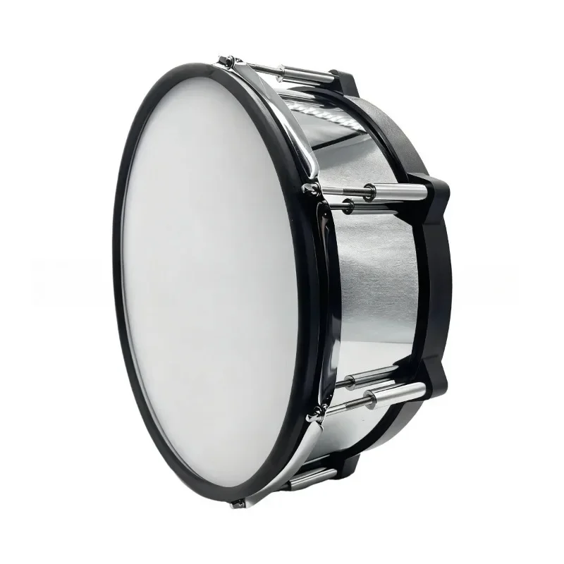 Electronic Drum 14 Inch Military Drum/six Sensor Triggers/electroplated Rigid Cavity