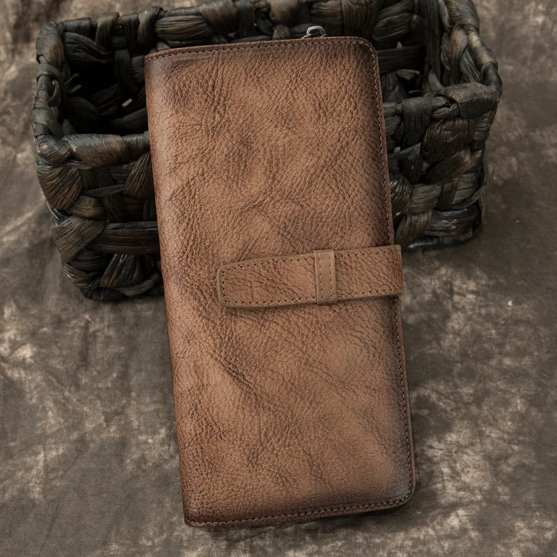 handmade-leather-wallet-top-layer-cowhide-long-men's-handbag-genuine-leather-wallet-male-long-size-handbag-functional-small-bag