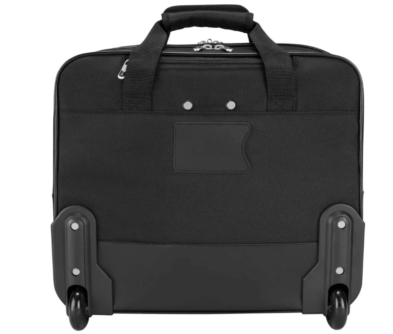 Mala Oxford Business Travel para homens, bolsa uggage de viagem para laptop com rodas, bagagem de rolamento, mala softside 18\