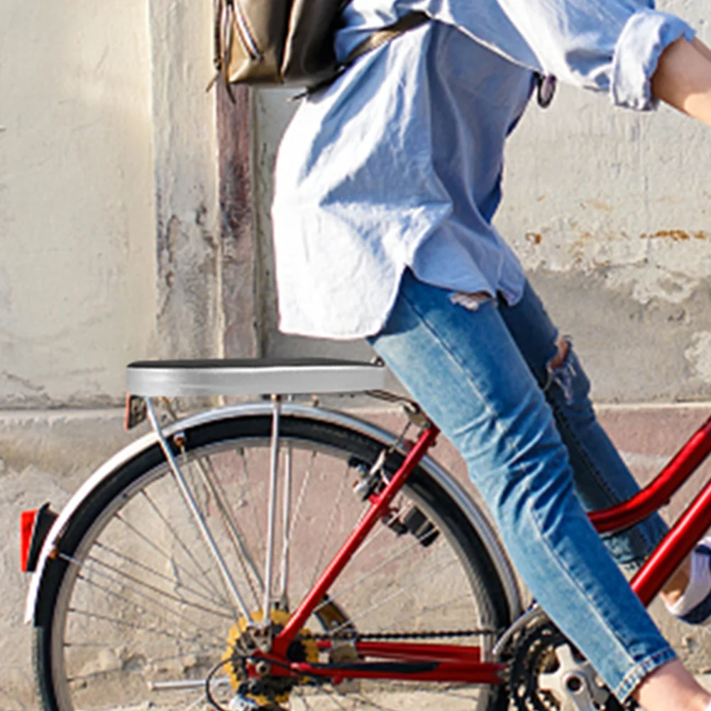 

2Pcs Bike Rear Saddle Comfortable Supple Material Wear-Resistant Shock Absorption Professional Cycling Saddle Replacement